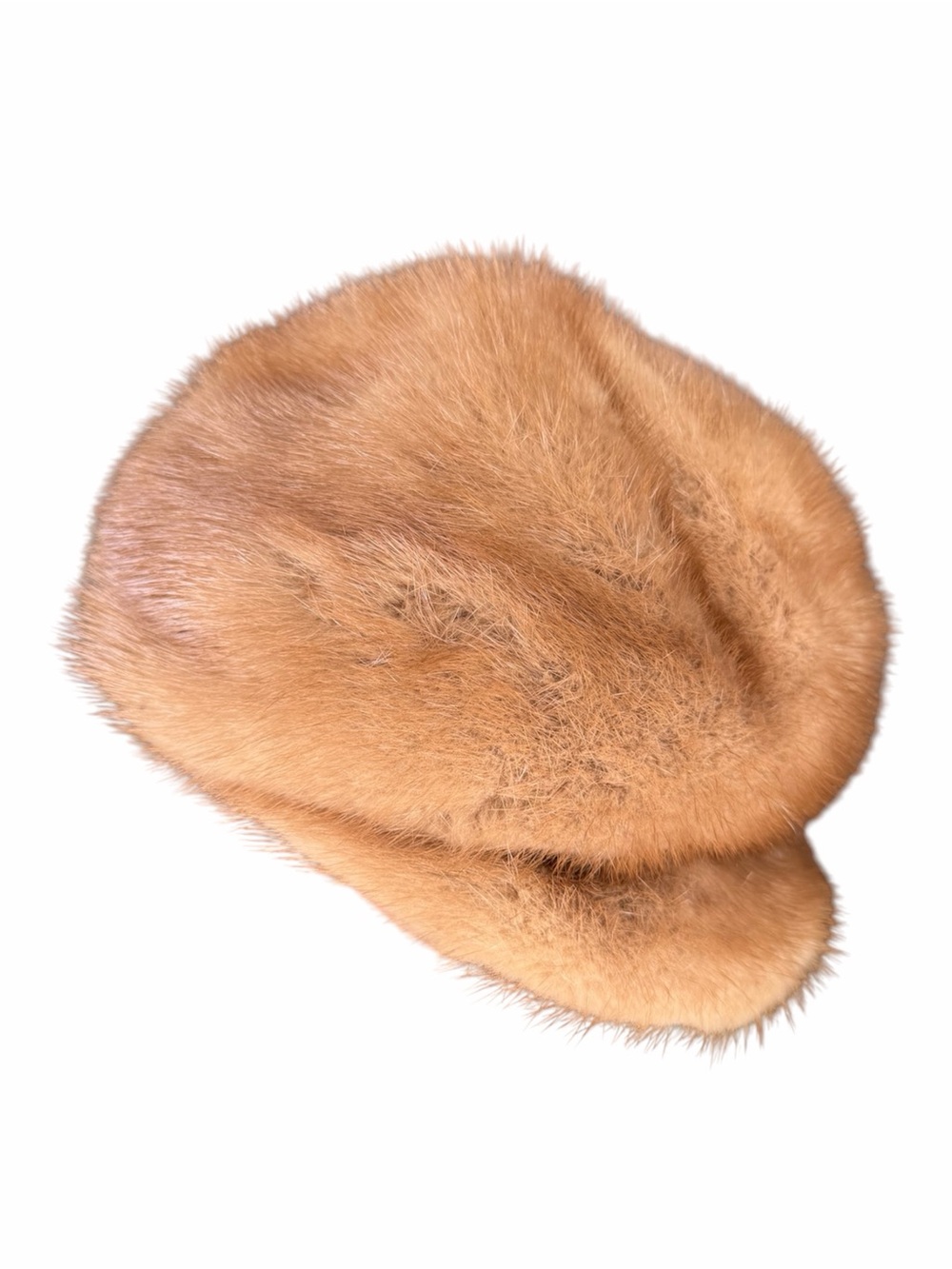 Jean Arlett Vintage 1950s Genuine Fur Peaked Cap